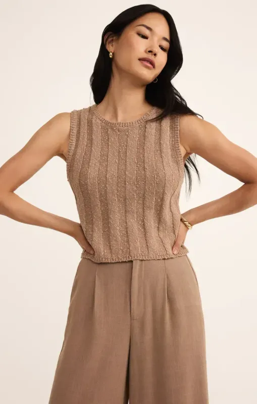 Z Supply Calan Top Iced Coffee