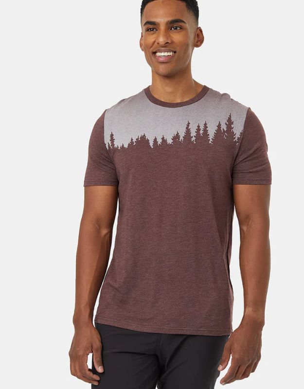 Ten Tree M Juniper T-Shirt Deep Mahogany