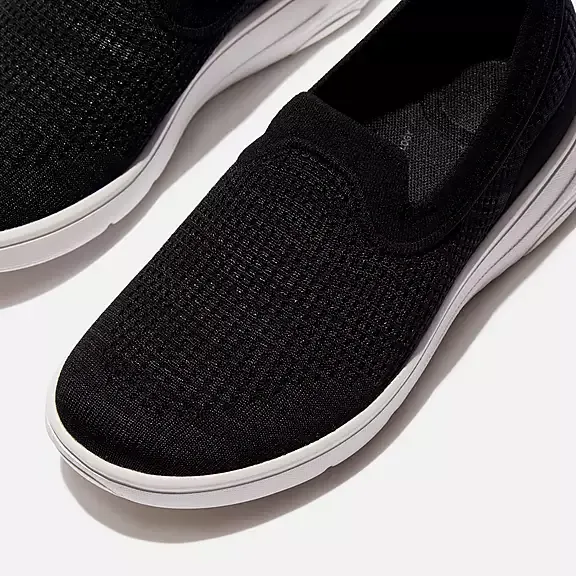 FitFlop Super-Q Knit Slip On Sneakers