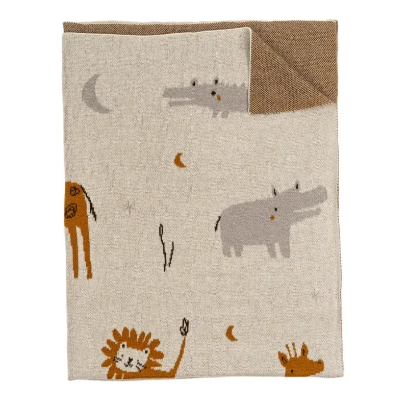 Indaba Safari Sunshine Baby Blanket