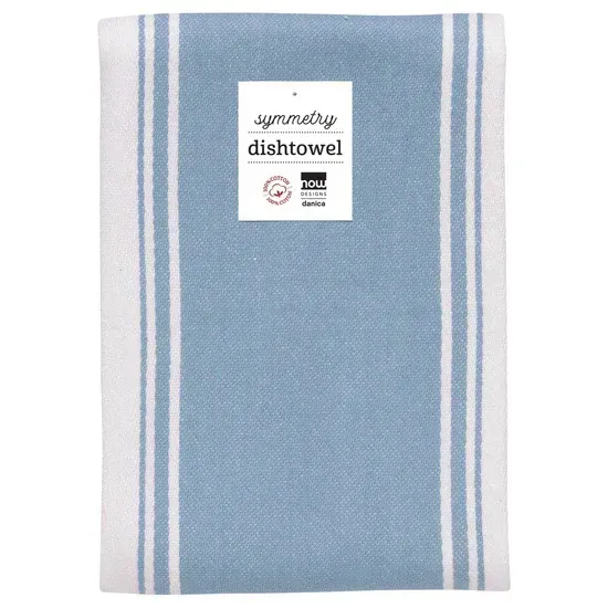 Danica Symmetry Dishtowel Slate Blue