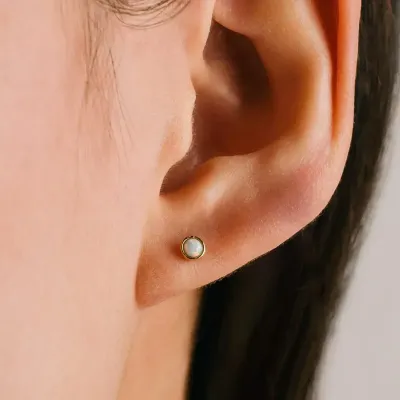 Lover's Tempo Waterproof Opal Studs