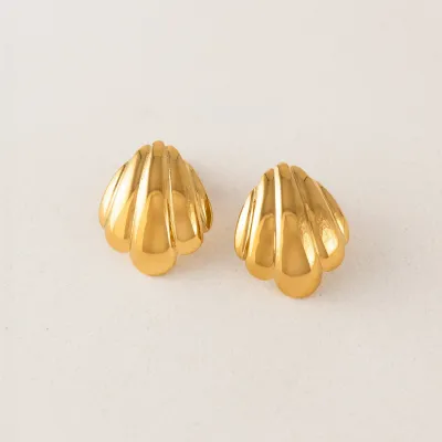 Lover's Tempo Waterproof Shell Post Earring 
