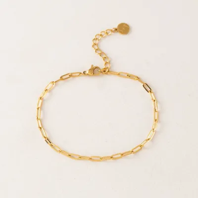 Lover's Tempo Waterproof Paperclip Bracelet