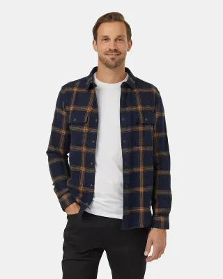 Ten Tree M Kapok Flannel Colville Midnight Blue/City