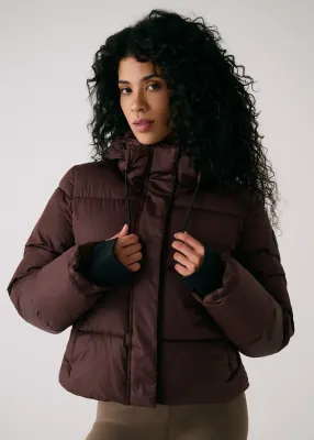 Lole London Cropped Puffer Java