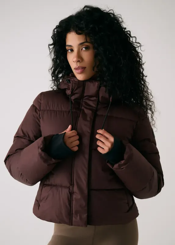 Lole London Cropped Puffer Java