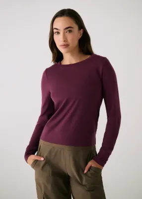 Lole Dynamic Long Sleeves Dark Cherry