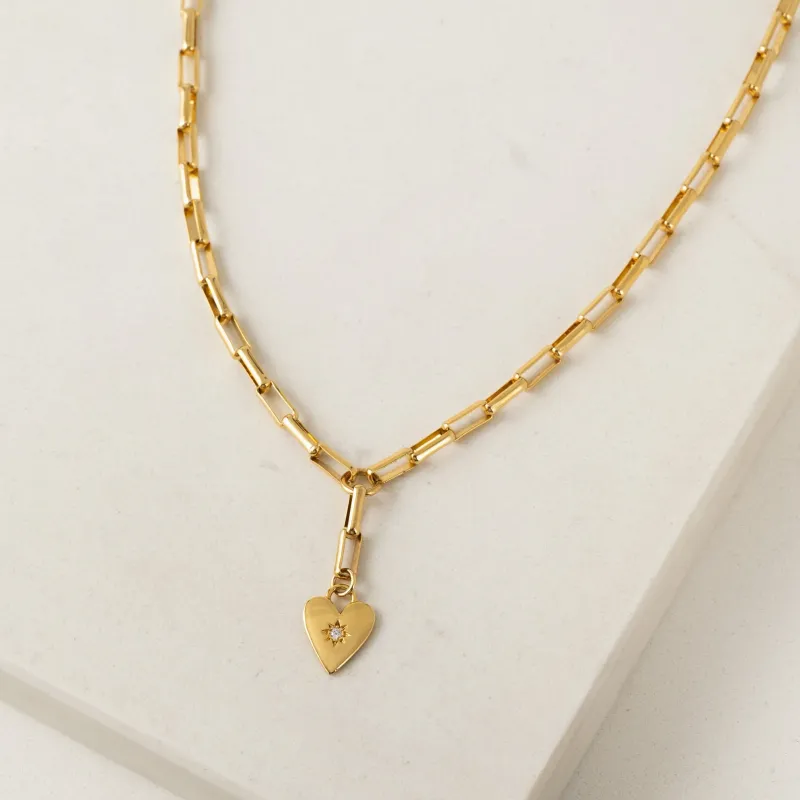 Lover's Tempo Verona Starburst Heart Necklace Lover's Tempo Verona Starburst Heart Necklace