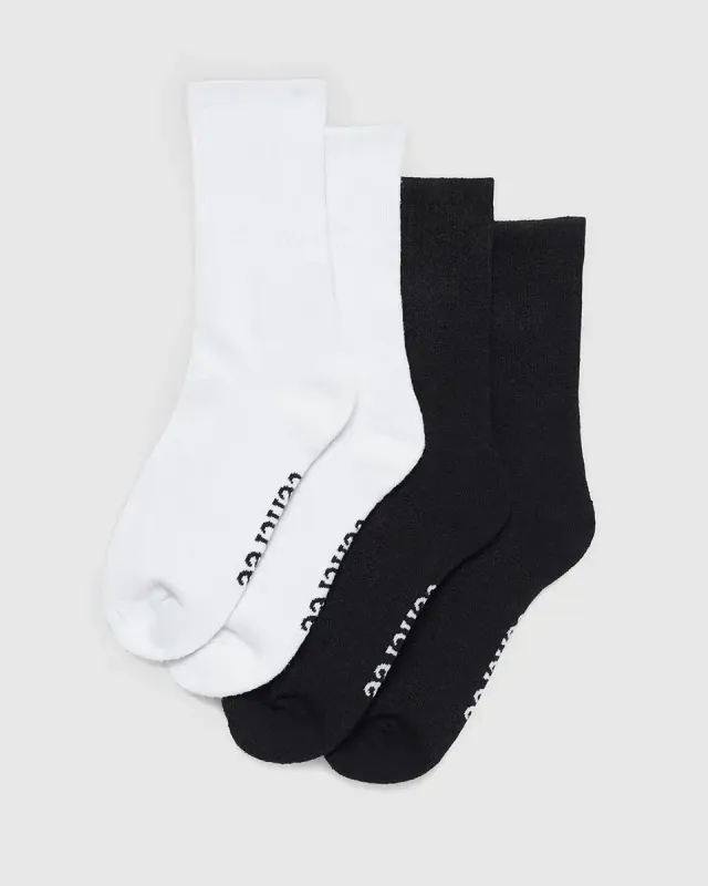 Ten Tree Gambier Sweat Socks 2-Pack