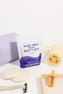 Peace Love &amp; Sarcasm Soak Away