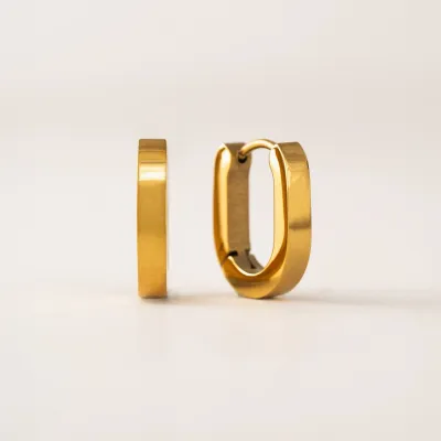 Lover's Tempo Waterproof Maya Paperclip Hoops 