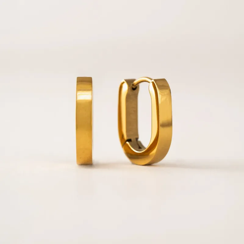 Lover's Tempo Waterproof Maya Paperclip Hoops Lover's Tempo Waterproof Maya Paperclip Hoops