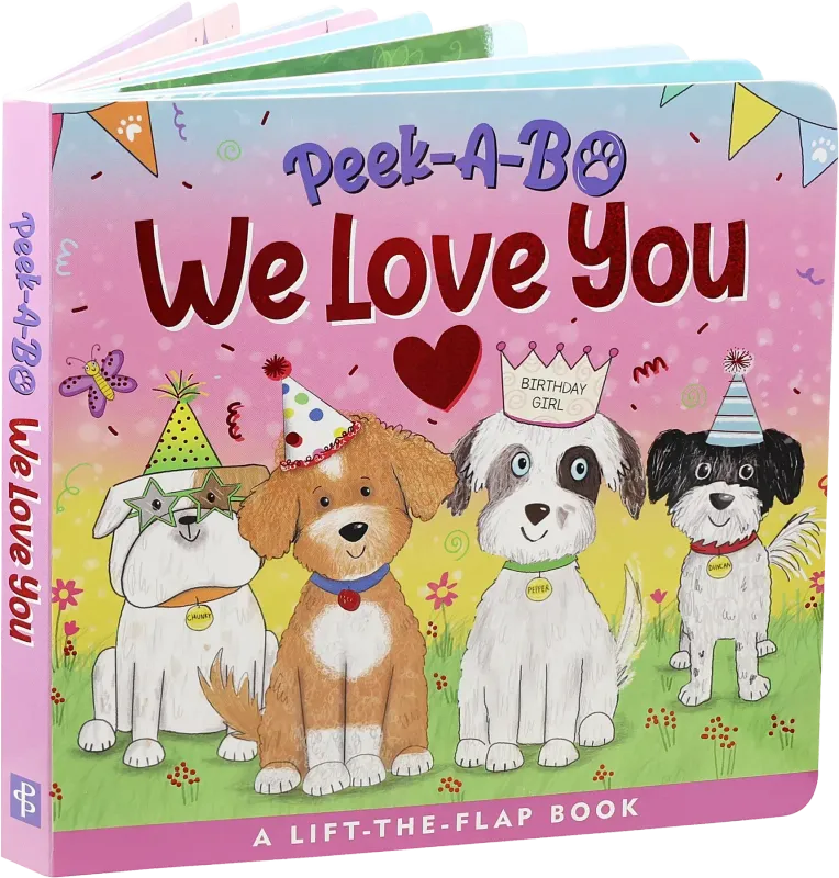 Peter Pauper Peek-a-Boo We Love You
