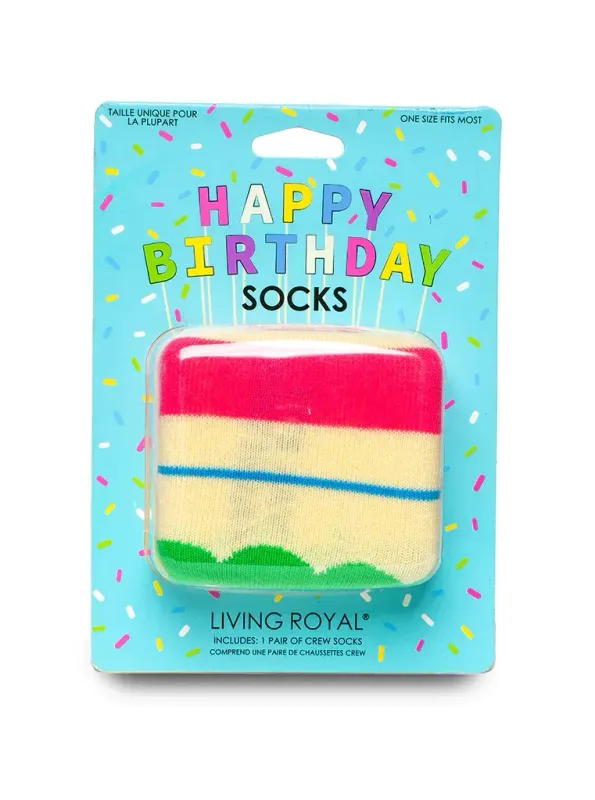 Living Royal Birthday 3D Socks