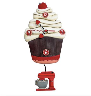 Allen Frosting Please Clock