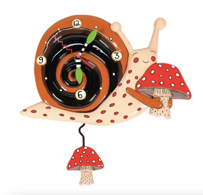 Allen Slow and Steady Snail Clock