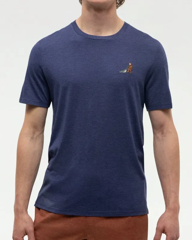 Ten Tree M Sasquatch T-Shirt Indigo Tide/Lawnmower