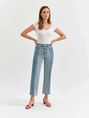 Daze Sundaze Crop High Rise Vintage Straight Costa