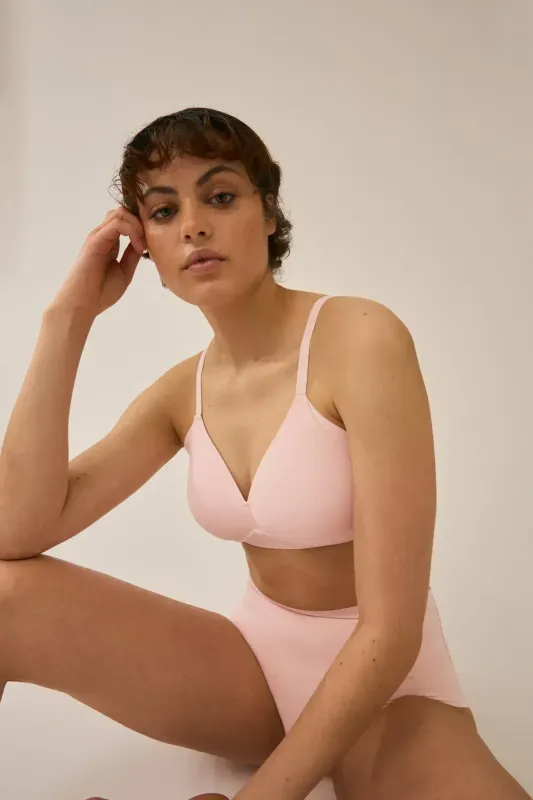Naturana Solutions Side Smoother Soft Bra Blush