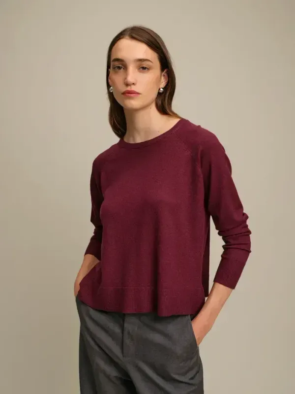 Deluc Lorraine Sweater Wine