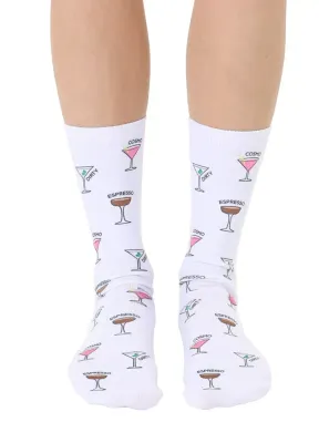 Living Royal Martini Crew Socks Living Royal Martini Crew Socks