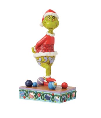 Jim Shore Grinch Stepping on Ornament Jim Shore Grinch Stepping on Ornament