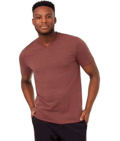 Ten Tree M TreeBlend VNeck T-shirt Mesa Red