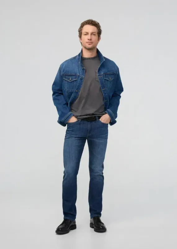 DUER Performance Denim Slim Straight Ocean Swell