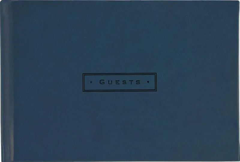 Peter Pauper Artisan Guest Book Midnight