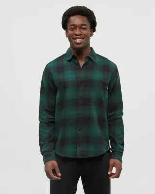 Ten Tree M Forest Flannel Shirt Forest Pine/Storm