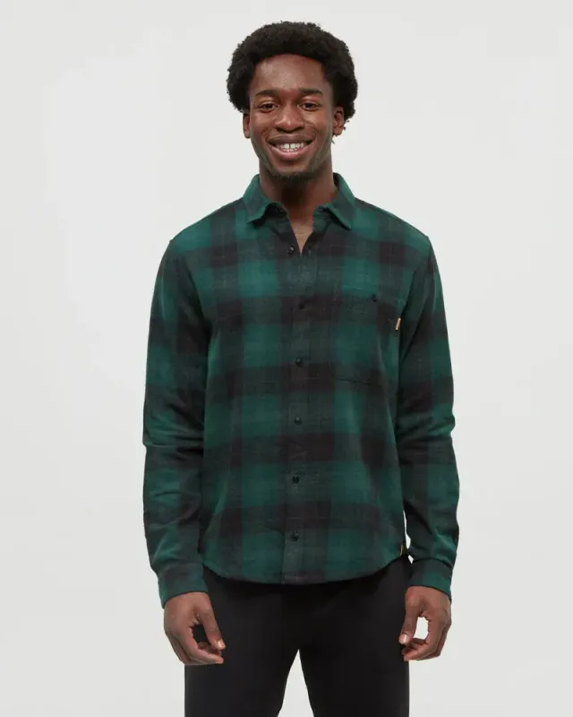 Ten Tree M Forest Flannel Shirt Forest Pine/Storm