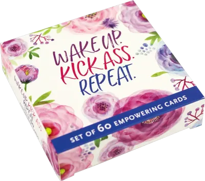 Peter Pauper Noteworthy Wake Up, Kick Ass, Repeat