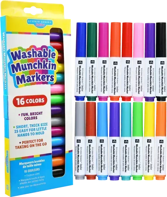 Peter Pauper Washable Munchkin Markers