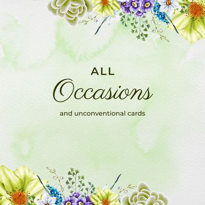 All Occasion Cards and Unconventional Cards