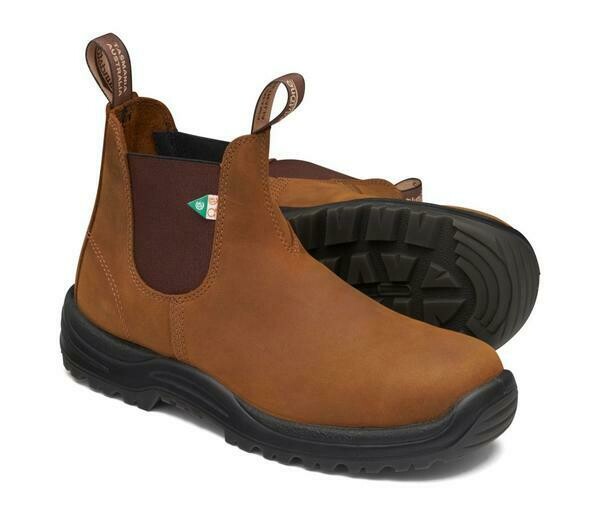 Blundstone 164 Work &amp; Safety Saddle Brown