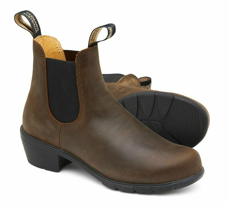 Blundstone 1673 Women's Series Heel Antique Brown