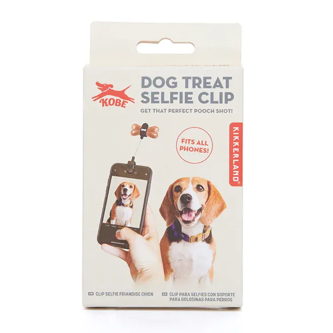 Kikkerland Dog Treat Selfie Clip