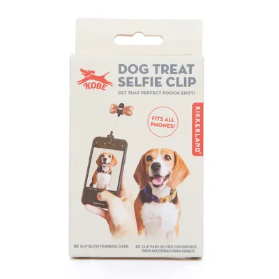 Kikkerland Dog Treat Selfie Clip