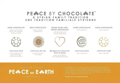 Peace By Chocolate 15 Piece Box