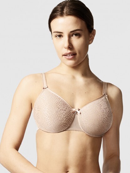 Chantelle Magnifique Moulded Minimizer Bra Latte