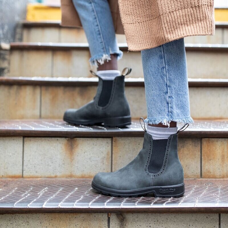 Blundstone 1630 Original Women's Hi Top Rustic Black 