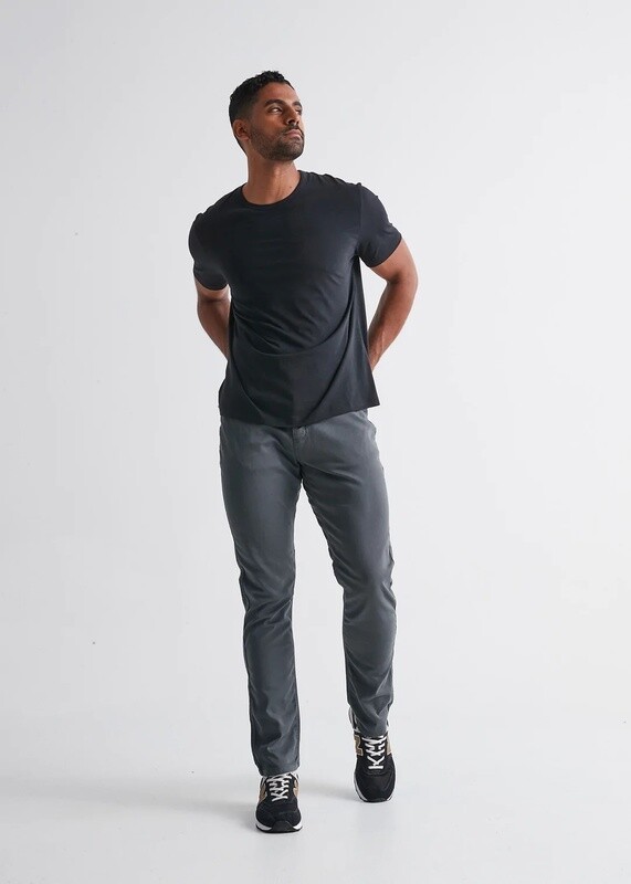 DUER No Sweat Relaxed Taper Gull