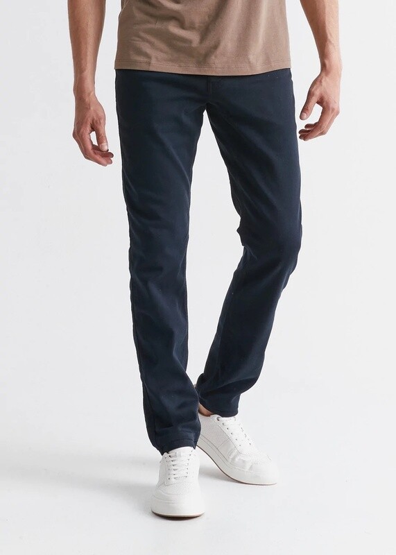 DUER No Sweat Slim Navy