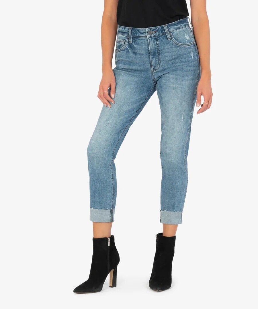Kut From The Kloth Catherine Boyfriend Cuff Benign