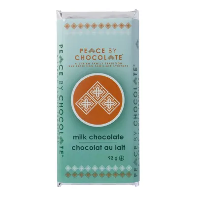 Peace by Chocolate Bar Simply Peaceful Plain Milk Chocolate Peace by Chocolate Bar Simply Peaceful Plain Milk Chocolate