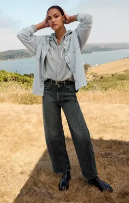 Z Supply All Day Knit Denim Jacket