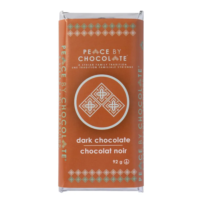 Peace by Chocolate Bar Simply Peaceful Plain Dark Chocolate Peace by Chocolate Bar Simply Peaceful Plain Dark Chocolate