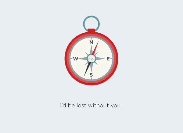 I'd Be Lost Without You! Halifax Paper Hearts