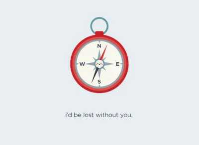 I'd Be Lost Without You! Halifax Paper Hearts